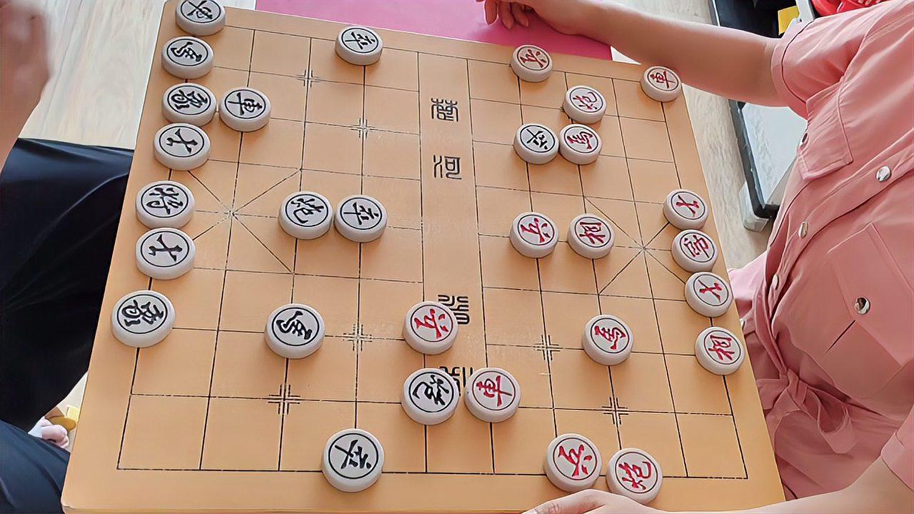 中国象棋实战，策略与智慧的较量